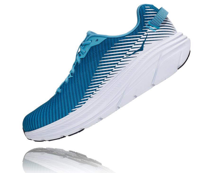 Hoka One One ランニングシューズ メンズ 青/白 - リンコン2 - JG3406928